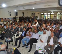 الجهاد الإسلامي تنظم مهرجانا جماهيريا في مخيم الرشيدية في ذكرى انطلاقتها الجهادية