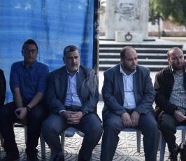  خيمة لإستقبال المهنئين بالافراج عن المحررة لينا الجربونى ‫(39977487)‬ ‫‬