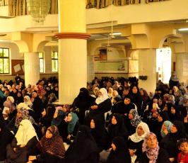 العمل النسائى ينظم ندوة ثقافية بذكرى الانطلاقة الجهادية بمسجد ارض الرباط بغزة