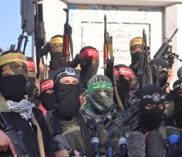 مؤتمر صحفي لعدد من اذرع المقامة