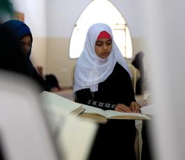 مخيمات تحفيظ القرآن للمكفوفين في غزة ‫(31290780)‬ ‫‬