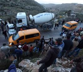 خاص فلسطين اليوم..حادث سير مروع غرب رام الله يودي بحياة ثلاث مواطنات