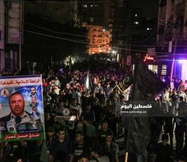  مسيرة حاشدة للجهاد الإسلامي دعماً للأسرى المضربين ‫(38535684)‬ ‫‬.JPG
