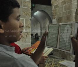 ليلة القدر في مساجد غزة