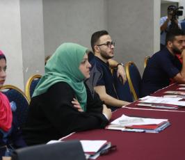  دورة السلامة المهنية للصحفيين للعاملين في المؤسسات الاعلامية الفلسطينية  ‫(38994438)‬ ‫‬