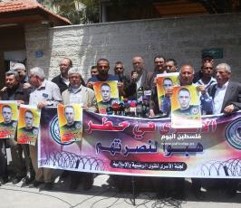  مؤتمراً صحفياً حول استشهاد الاسير نور الدين البرغوثي (8).JPG