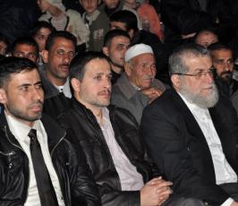 الجهاد الاسلامى تكرم الاسير المحرر " شريف صيام "