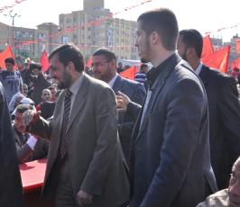 الجبهة الشعبية تحتفل في ذكرى انطلاقتها الـ46 في غزة