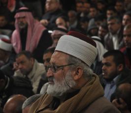 بالصور:غزة تودع العلامة المفتي عبدالكريم الكحلوت