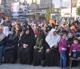 مهرجان الوفاء الشقاقى والشهداء في الذكرى 19 لرحيلها