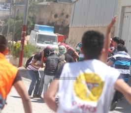 شهيدان واصابات خلال مواجهات عنيفة قرب معتقل "عوفر" غربي رام الله