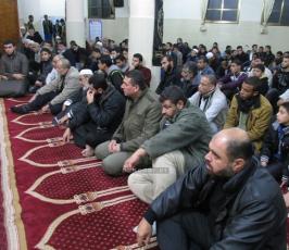  ندوة سياسية بعنوان " للاقصى زاحفون " بالوسطى