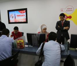 افتتاح مقر شركة الوطنية موبايل في مدينة غزة ‫(38994458)‬ ‫‬