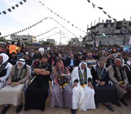 مهرجان الوفاء للشقاقي والشهداء في رفح