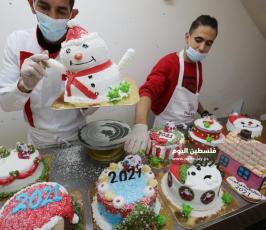 قوالب الجاتوهات مزينة بشعارات حول انتشار فيروس كورونا، وأخرى احتفاءً بالعام الجديد، (4).jpeg