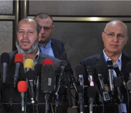 بالصور:فتح وحماس تعقدان لقاء مشترك في غزة حول المصالحة