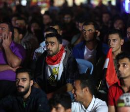  مباراة مصر والكونجو في ميادين غزة ‫(40698381)‬ ‫‬ ‫‬