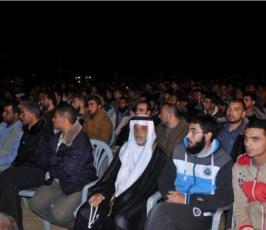 بالصور:سرايا القدس تنظم مهرجانا تأبينيا على شرف شهداء "كسر الصمت"