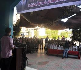 حفل تكريم لفرسان معركة البنيان المرصوص بالكلية الجامعية