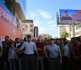 افتتاح مقر شركة الوطنية موبايل في مدينة غزة ‫(38994436)‬ ‫‬
