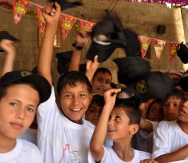 انطلاق مخيمات الجهاد الصيفية " بشائر الانتصار فى قطاع غزة