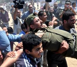 عشرات الغزيين يهاجمون سجن إسرائيلي وسط مدينة غزة