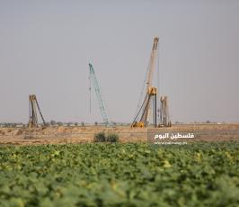 السياج الفاصل  جيش الاحتلال  شرق غزة  (1).JPG