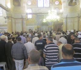 تواجد فلسطينى مكثف في المسجد الاقصى للتصدي للمستوطنين