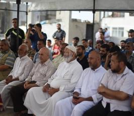 جمعية ارض السلام تفتح محطة  السلطان عبد الحميد  لتحلية المياه فى مخيم الشاطىء ‫(1)‬