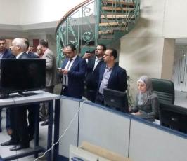وفد الاعلاميين الفلسطينيين في زيارة لوكالة انباء الشرق الاوسط ‫ ‫(39191043)‬ ‫‬