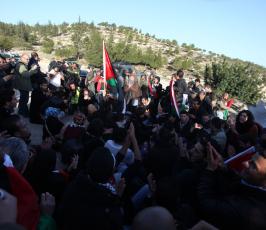 خاص فلسطين اليوم- الاحتلال يقمع سكان 'باب الشمس' للمرة الثانية