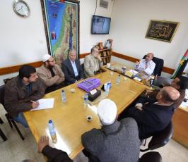  قيادة الجهاد يزور جرحى إنتفاضة القدس  ‫(1)‬ ‫‬
