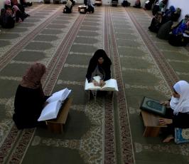 مخيمات تحفيظ القرآن للمكفوفين في غزة ‫(31290782)‬ ‫‬