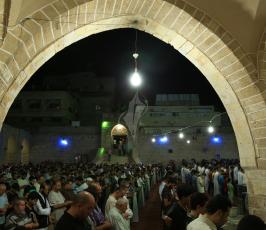 صلاة التراويح من مسجد العمري الكبير بمدينة غزة  ‫(31356312)‬ ‫‬