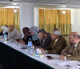 جمعية أساتذة الجامعات تعقد ندوة حول أثر تصريحات  عباس على القضية الفلسطينية ‫(1)‬