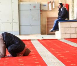 المرابطون في ساحات المسجد الاقصى يمنعون اعضاء حزب الليكود من تدنيس الاقصى