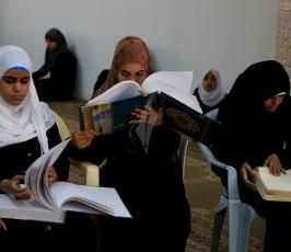 مخيمات تحفيظ القرآن للمكفوفين في غزة ‫(31290775)‬ ‫‬