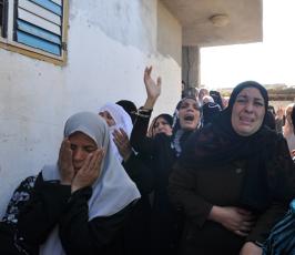 غزة تشيع جثمان شهيد متأثر بجراحه في مجزرة الشجاعية