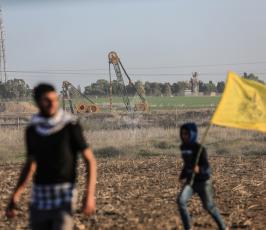 اصابات في مواجهات عنيفة اندلعت بين المواطنين وقوات الاحتلال في غزة والضفة لليوم العاشر على التوالي ‫(39191046)‬ ‫‬