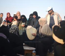 نساء فلسطينيات يُعددنَ خبز الصاج التراثي شرق خانيونس جنوب قطاع غزة ‫(42402307)‬ ‫‬.jpeg