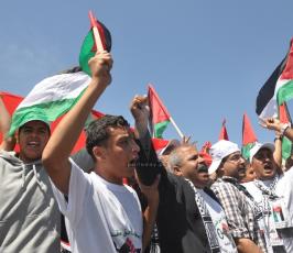 بالصور:بمشاركة جميع الفصائل الفلسطينية أحياء فعالية ذكرى النكبة لـ66