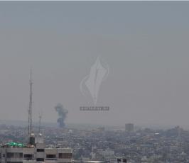 قصف  غارات الصهيونية