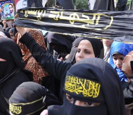 العمل النسائي في مسيرة الزحف الجهادي