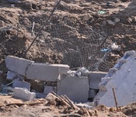 بالصور: مشاهد من القصف الصهيوني على مدينة غزة لليلة أمس