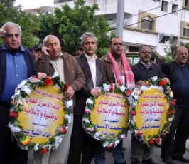 جنازة للشهيد جعفر عوض في مقبرة الشيخ رضوان ‫(275699807)‬ ‫‬