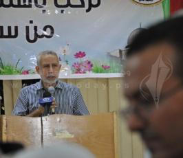 الجهاد الإسلامي تنظم إفطار جماعي للمهاجرين الفلسطينيين من سوريا إلى قطاع غزة