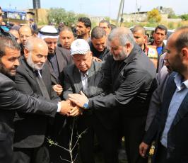  الذكرى الـ40 ليوم الأرض فى شمال قطاع غزة (7)