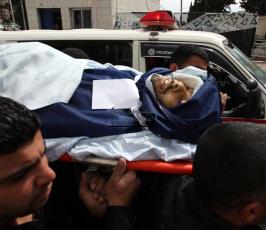خاص فلسطين اليوم..الشهيد محممد عصفور (22 عاماً) لدى وصوله مستشفى رام الله