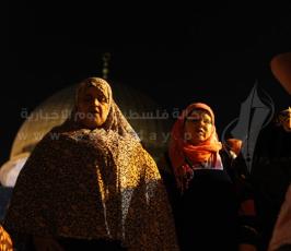 ليلة القدر في المسجد الأقصى المبارك