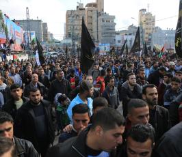 بالصورالجهاد الإسلامي تنظم مسيرات حاشدة في جميع محافظات قطاع غزة نصرة للقدس ورفضا لقرار ترامب ‫(37552647)‬ ‫‬